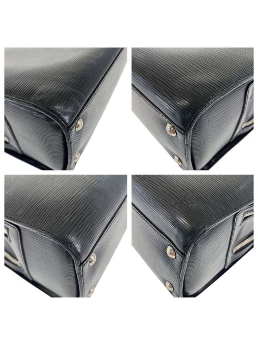 Louis Vuitton Epi Bassano GM Noir Black Leather Business Bag - Picture 3 of 9